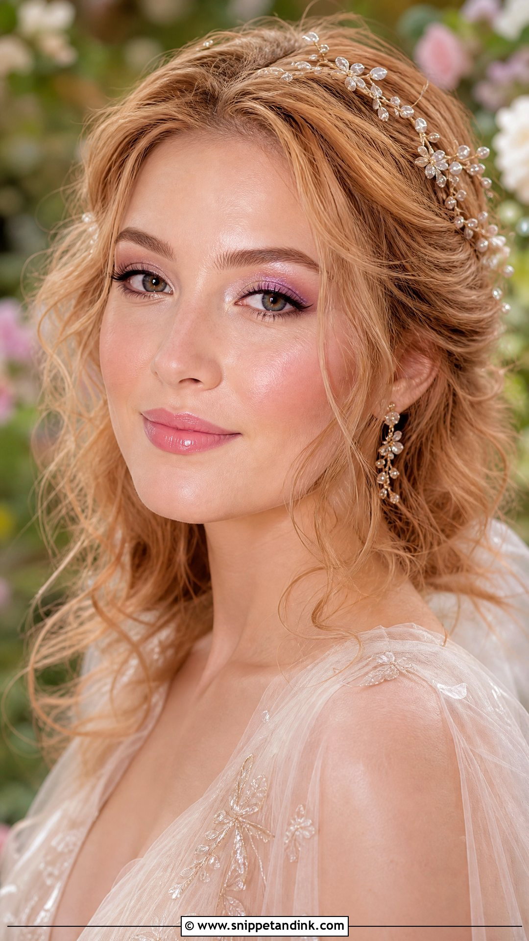 Fairy Bridal Makeup - Snippet and Ink - 25 Ethereal Wedding Makeup Ideas