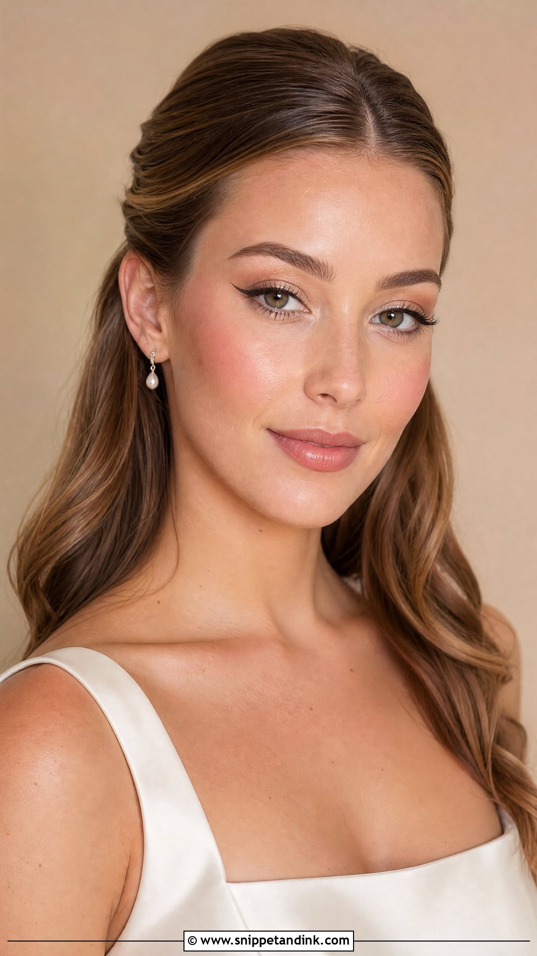 Fairy Bridal Makeup With Winged Liner - Snippet and Ink - 20 Fairy Bridal Makeup Ideas