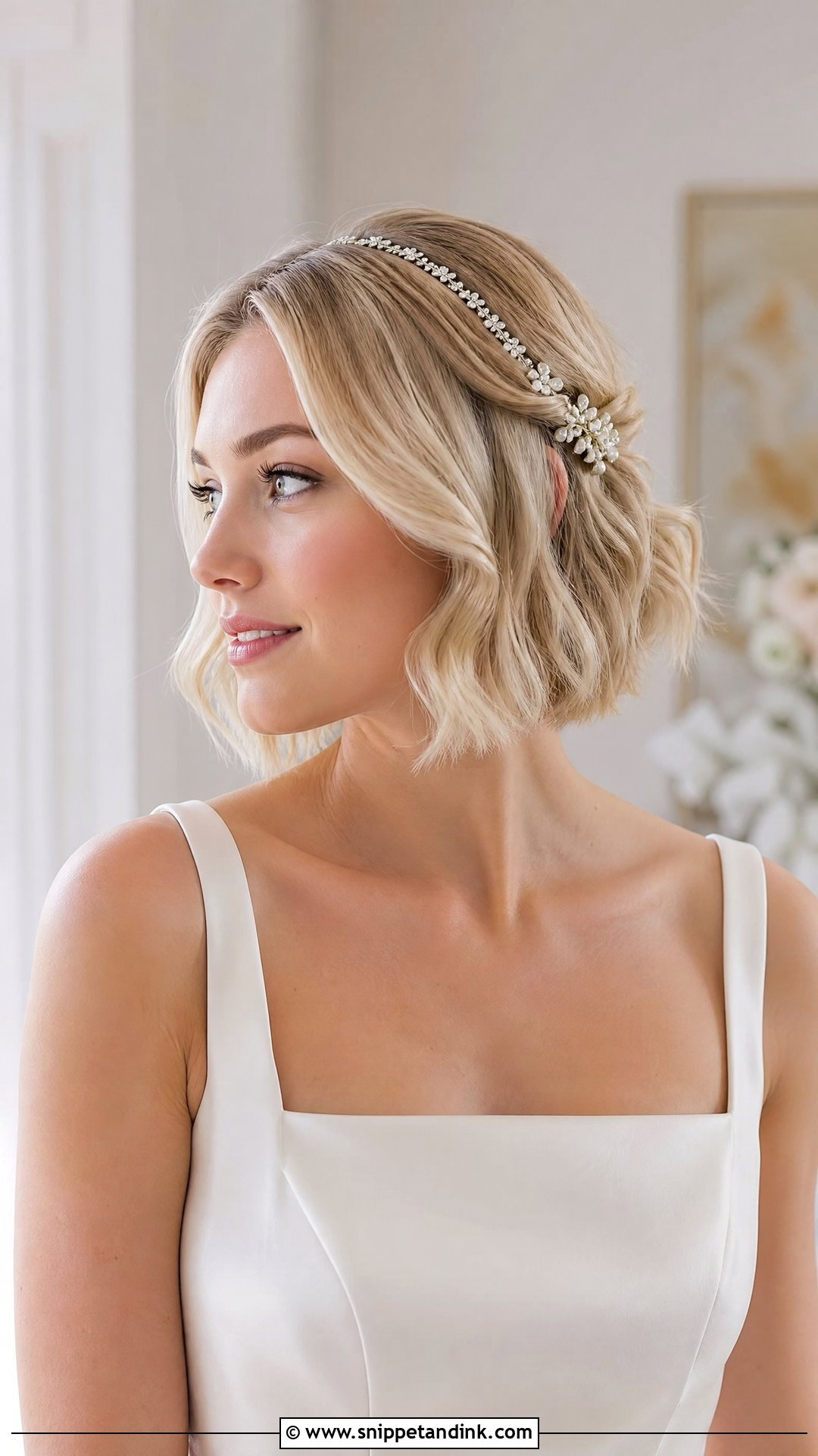 Fairy Bridal Short Hair - Snippet and Ink - 15 Fairy Bridal Hair Ideas