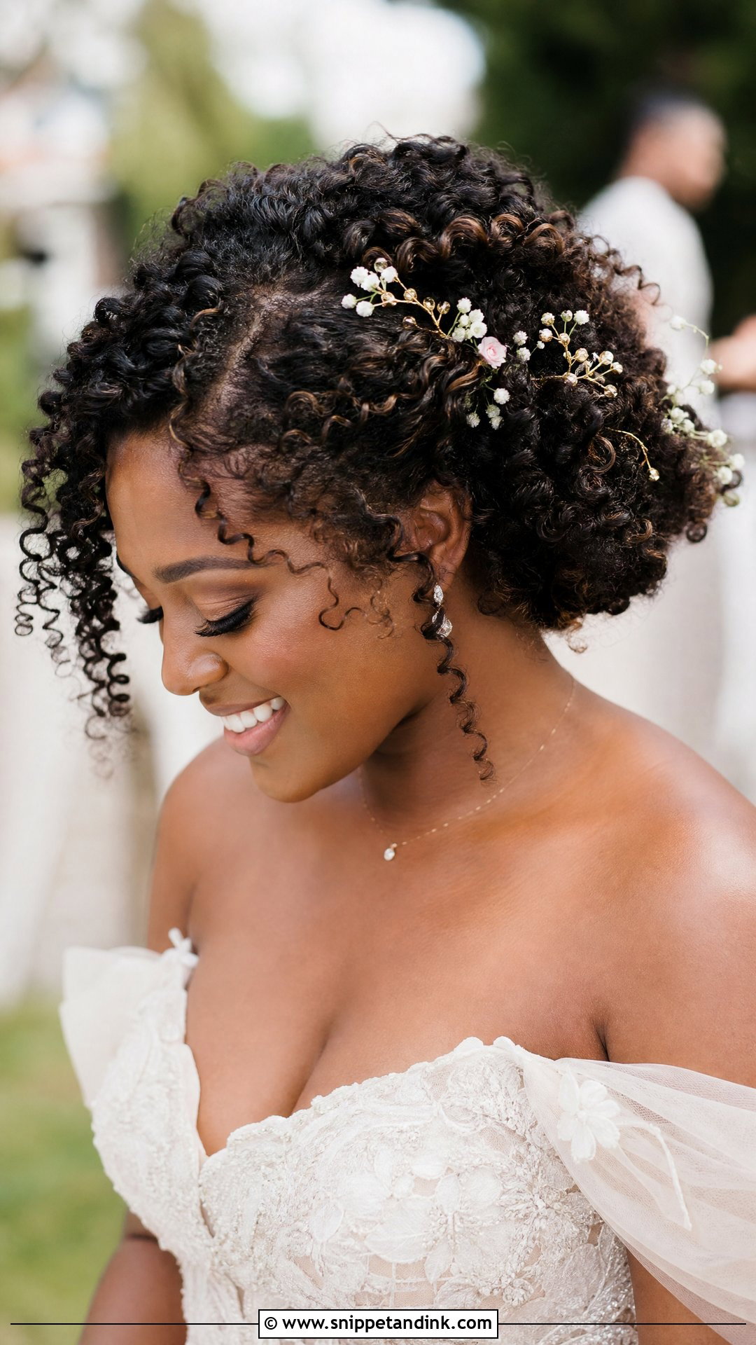Fairy Bride Curly Hair - Snippet and Ink - 15 Fairy Bride Hair Ideas