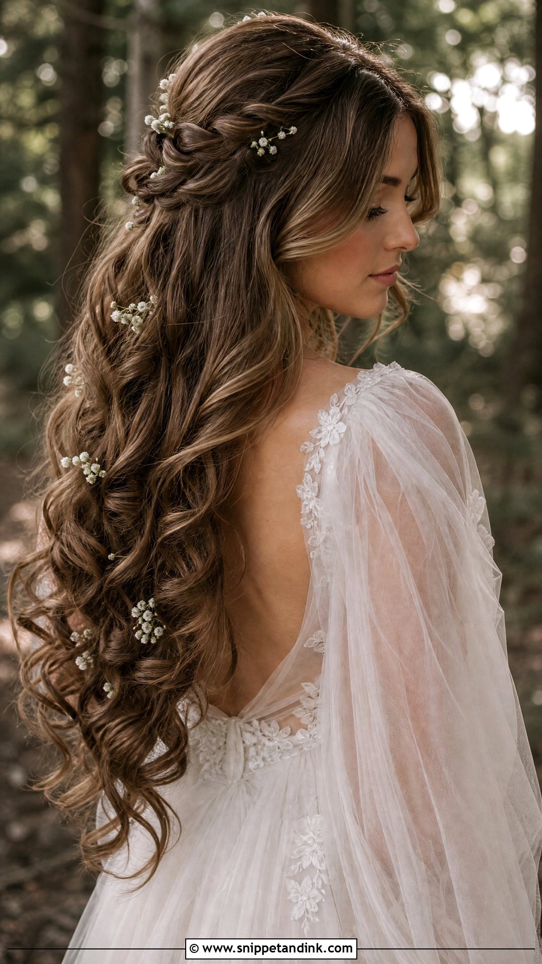 Fairy Bride Long Hair - Snippet and Ink - 15 Fairy Bride Hair Ideas