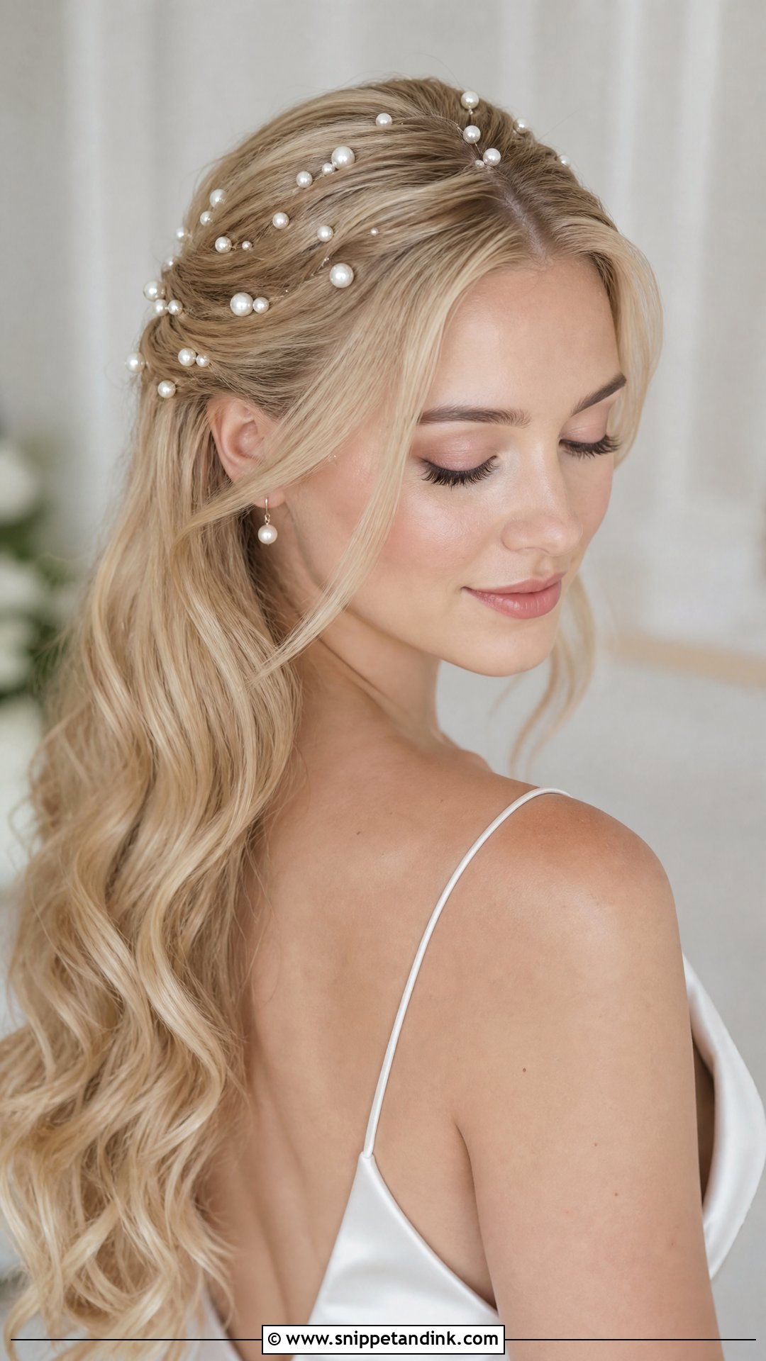 Fairy Bride Pearl Hair - Snippet and Ink - 15 Fairy Bride Hair Ideas