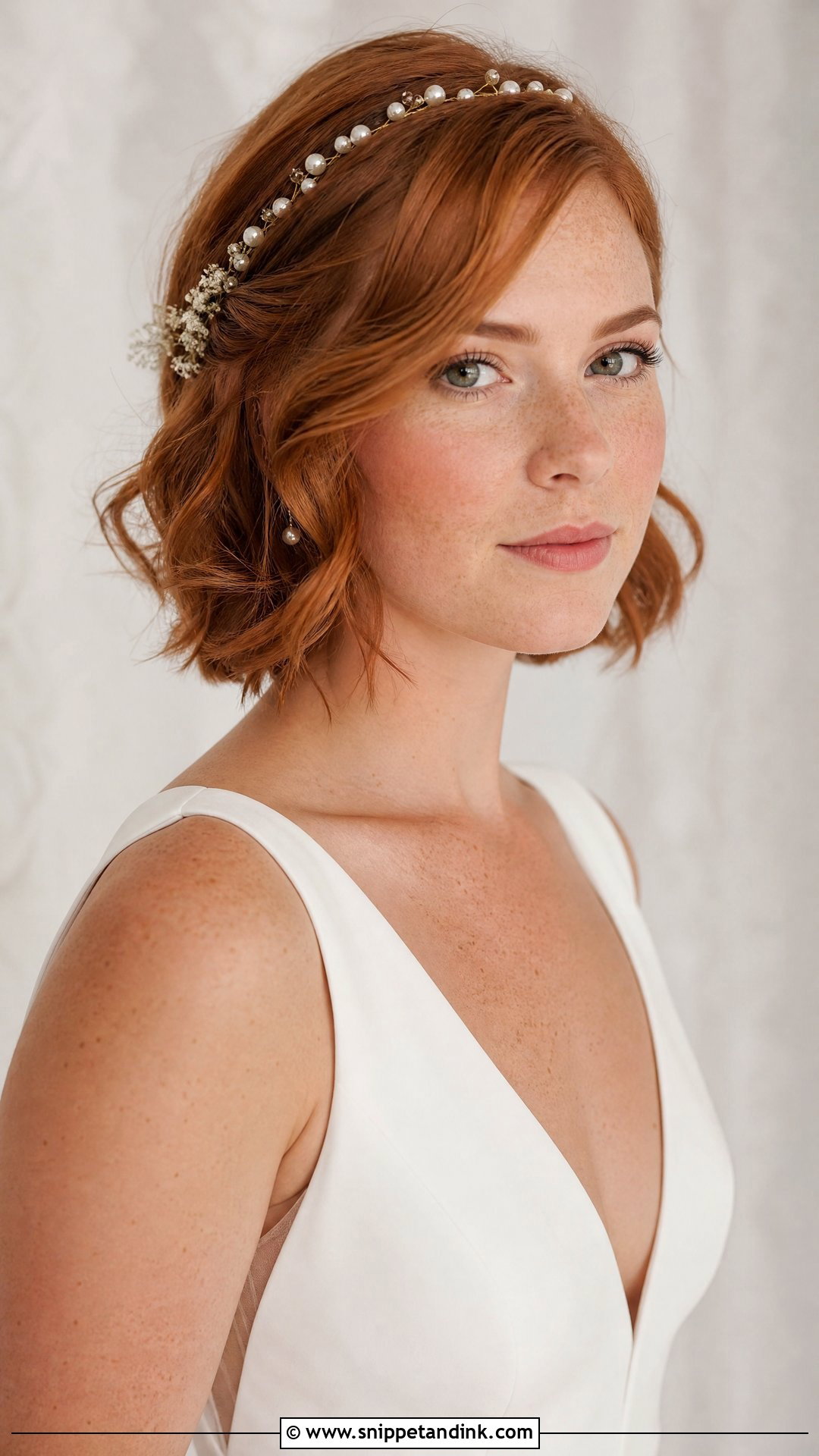Fairy Bride Short Hair - Snippet and Ink - 15 Fairy Bride Hair Ideas