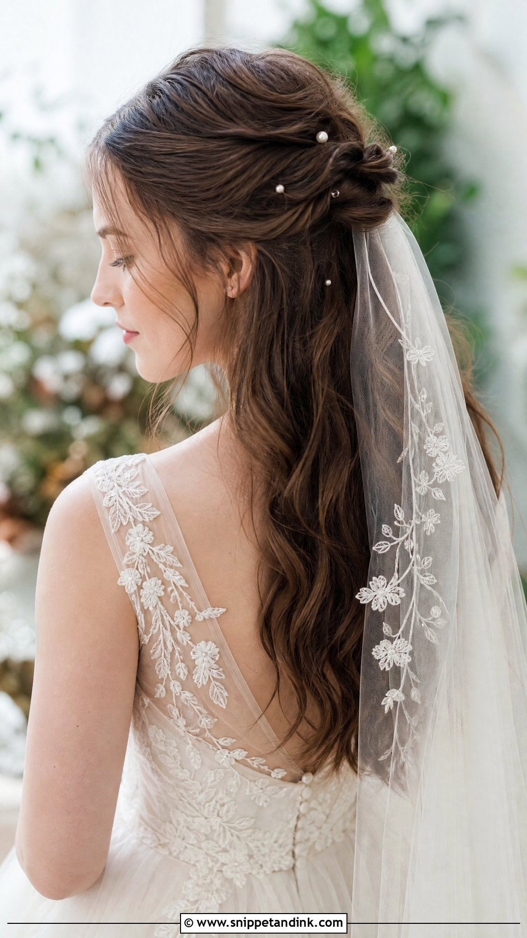 Fairy Bride Veil Hair - Snippet and Ink - 15 Fairy Bride Hair Ideas