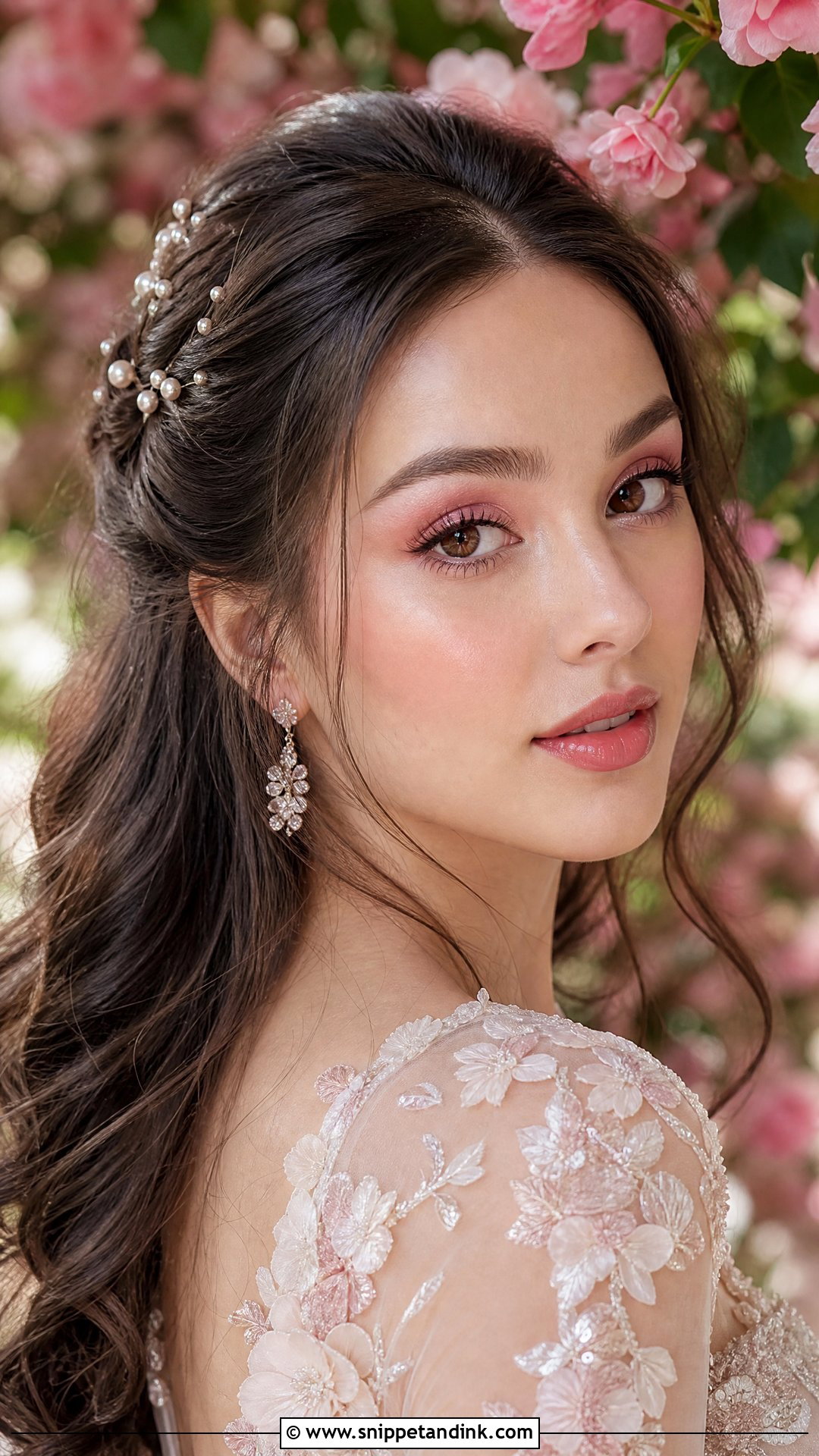 Fairy Wedding Makeup With Pink Eyeshadow - Snippet and Ink - 25 Fairy Wedding Makeup Ideas