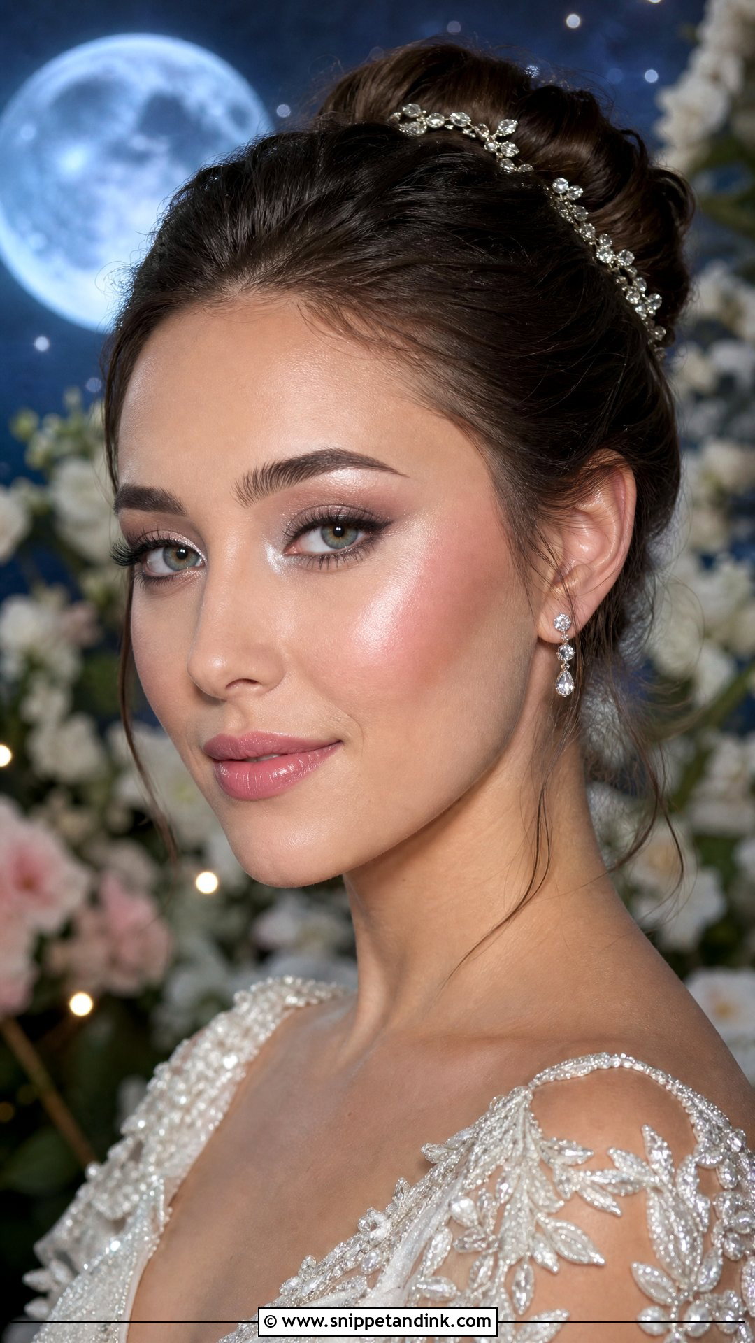 Fairy Wedding Makeup With Silver Highlight - Snippet and Ink - 25 Fairy Wedding Makeup Ideas