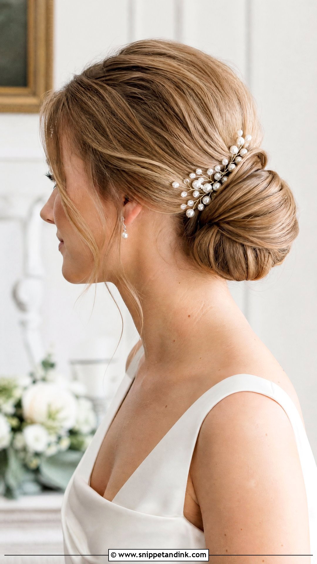 Fairytale Wedding Chignon - Snippet and Ink - 15 Fairytale Wedding Hairstyles