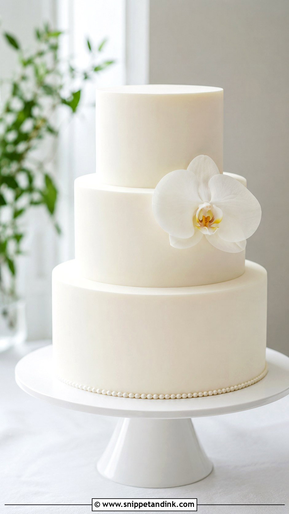 Fake Wedding Cake With Minimalist Finish - Snippet and Ink - 20 How to Make a Fake Wedding Cake