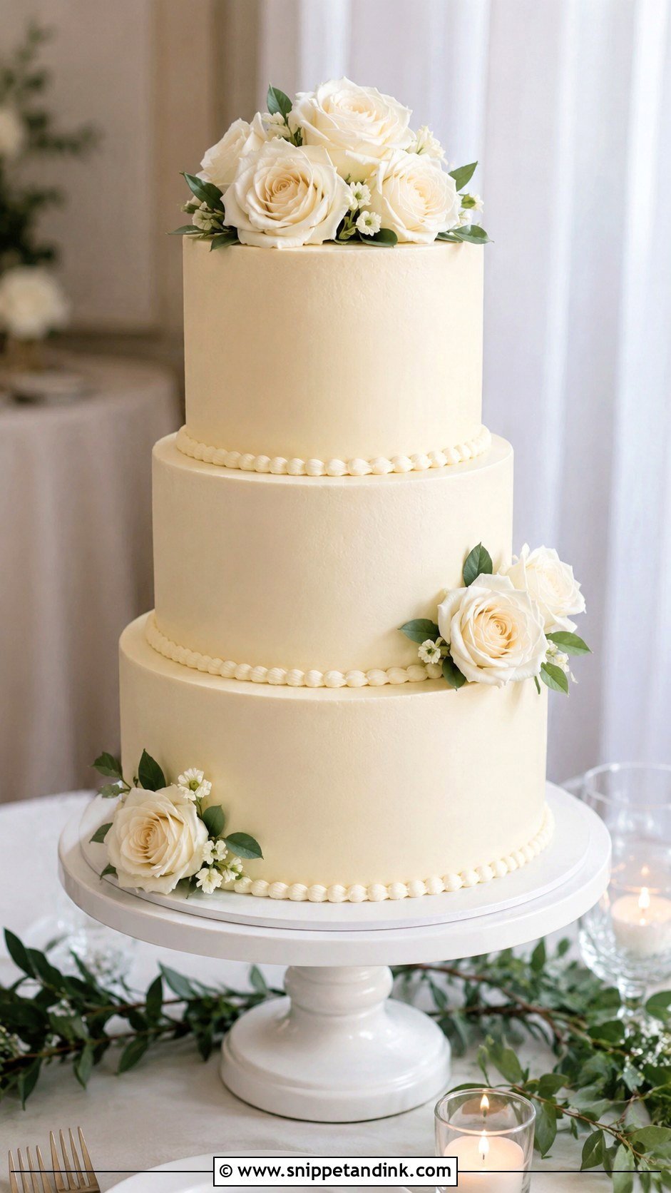 Fake Wedding Cake With Round Tiers - Snippet and Ink - 20 How to Make a Fake Wedding Cake