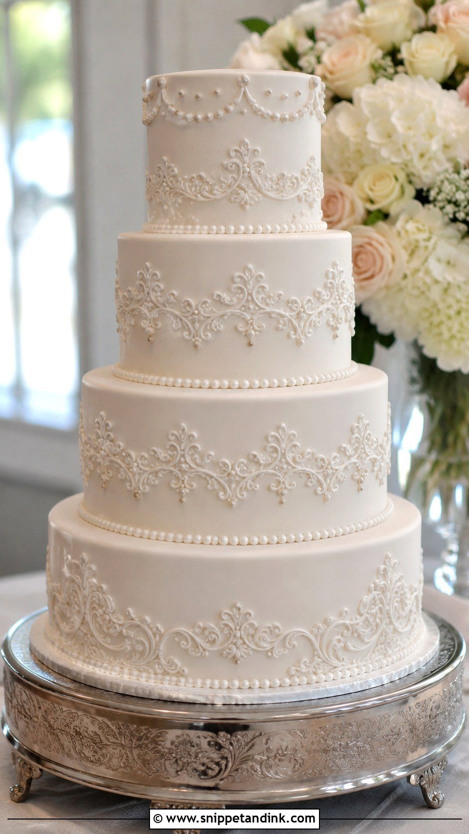 Fake Wedding Cake With Royal Icing - Snippet and Ink - 20 How to Make a Fake Wedding Cake