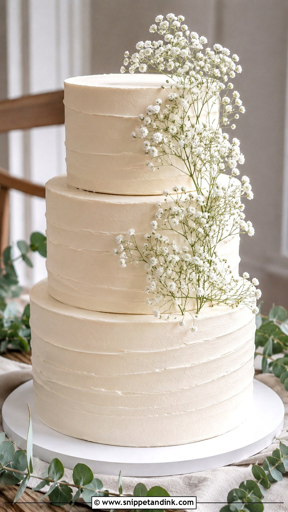 Fake Wedding Cake With Spackle - Snippet and Ink - 20 How to Make a Fake Wedding Cake