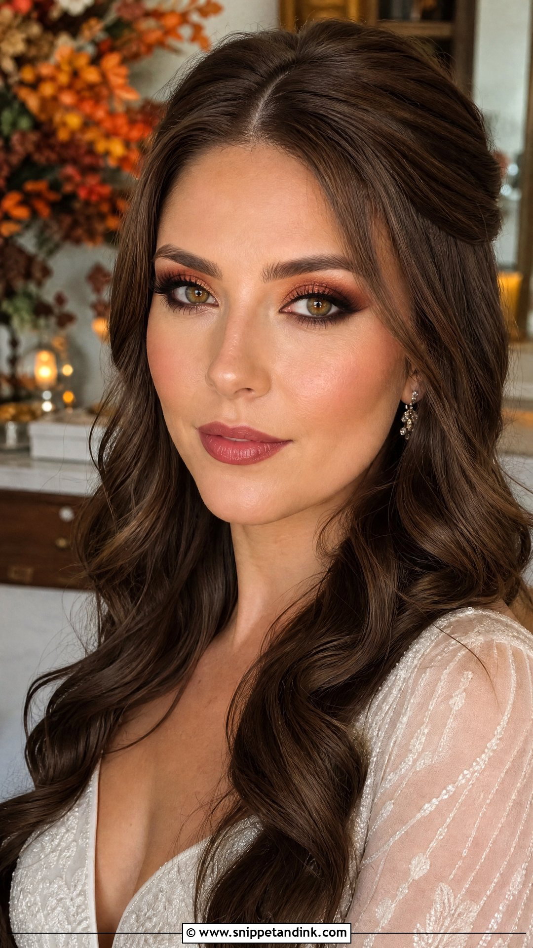 Fall Bridal Makeup For Brunettes - Snippet and Ink - 25 Bridal Makeup for Brunettes