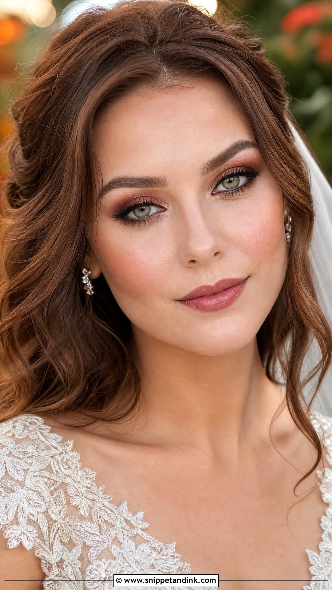Fall Bridal Makeup For Green Eyes - Snippet and Ink - 30 Bridal Makeup for Green Eyes