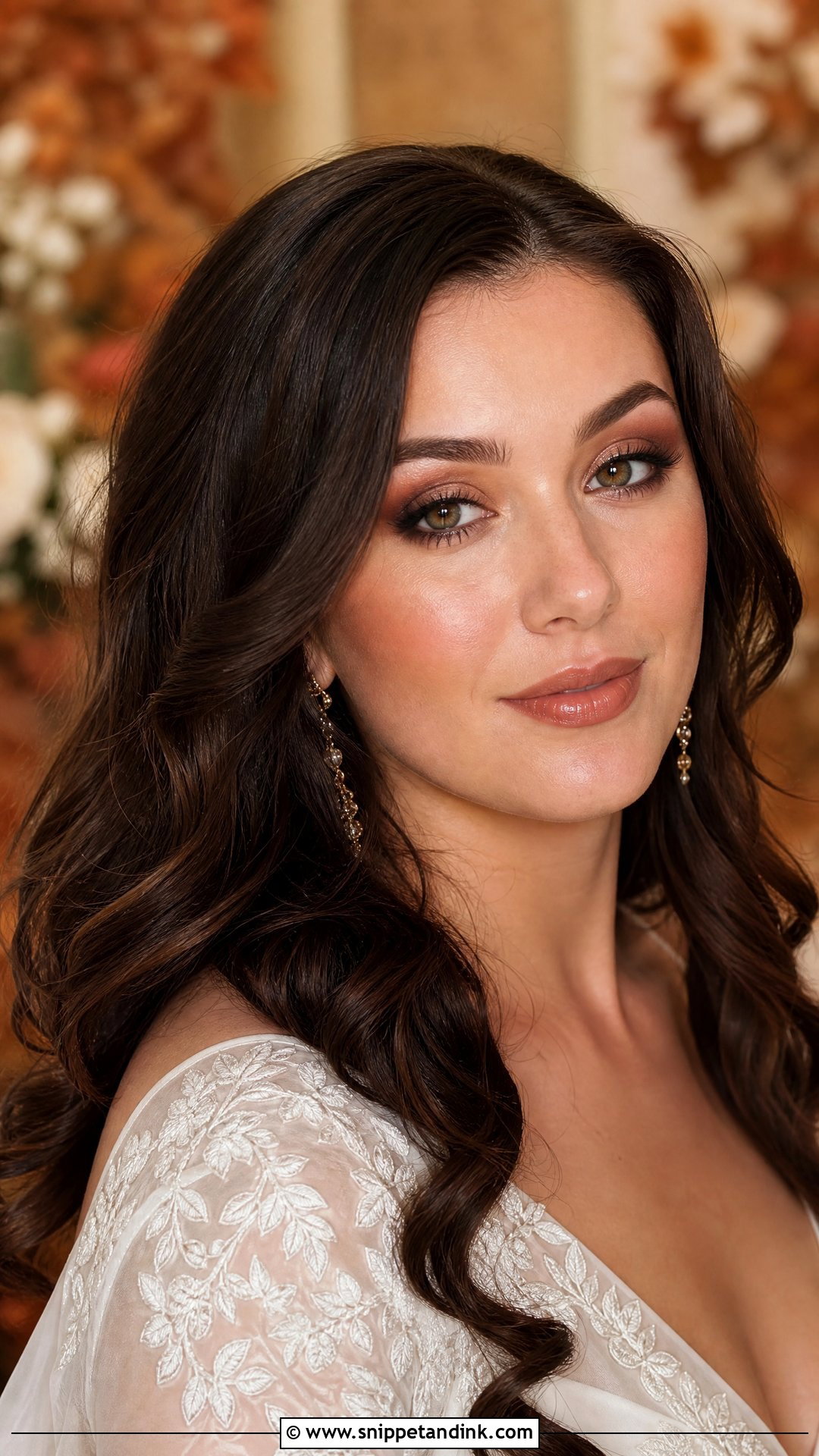 Fall Bridal Makeup - Snippet and Ink - 25 Natural Glowy Bridal Makeup Ideas