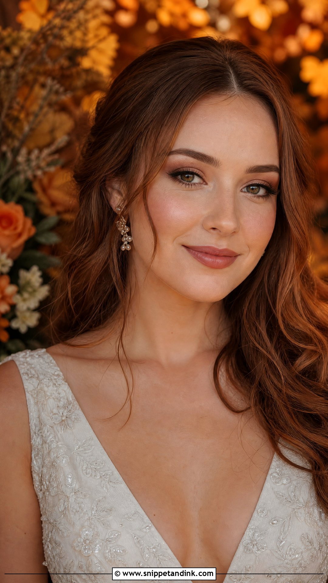 Fall Natural Wedding Makeup - Snippet and Ink - 25 Light Natural Wedding Makeup Looks