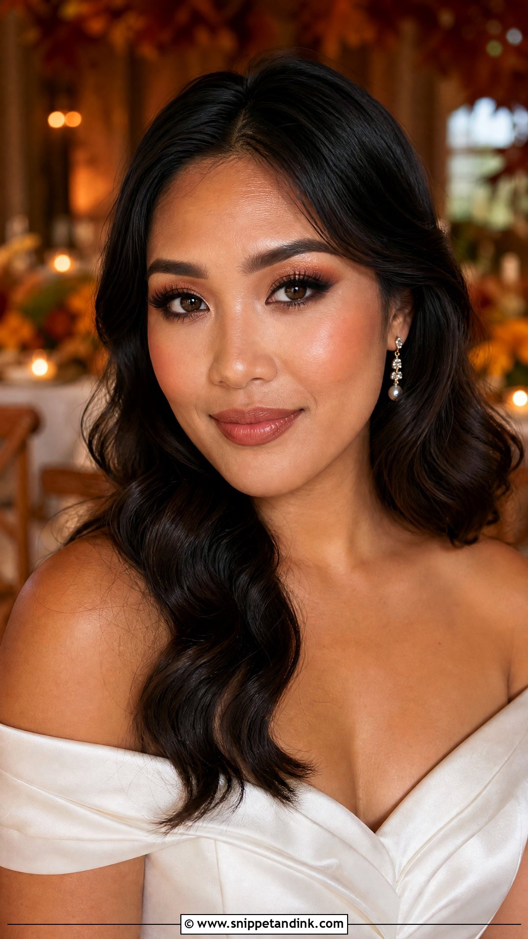 Fall Wedding Makeup - Snippet and Ink - 25 Timeless Wedding Makeup Ideas