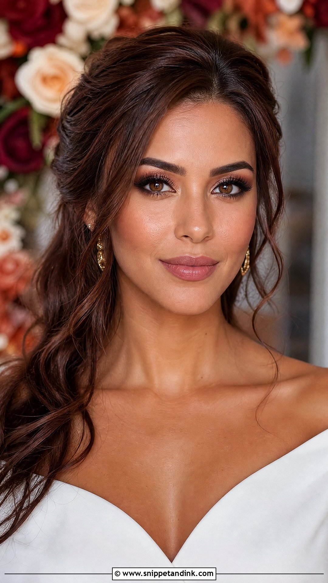 Fall Wedding Makeup For Brunettes - Snippet and Ink - 25 Wedding Makeup for Brunettes