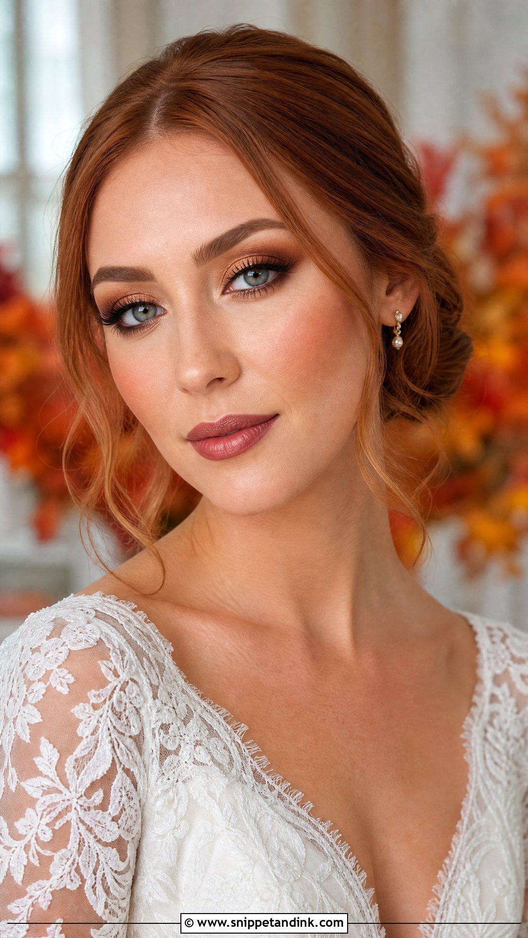 Fall Wedding Makeup For Green Eyes - Snippet and Ink - 25 Wedding Day Makeup for Bride Green Eyes