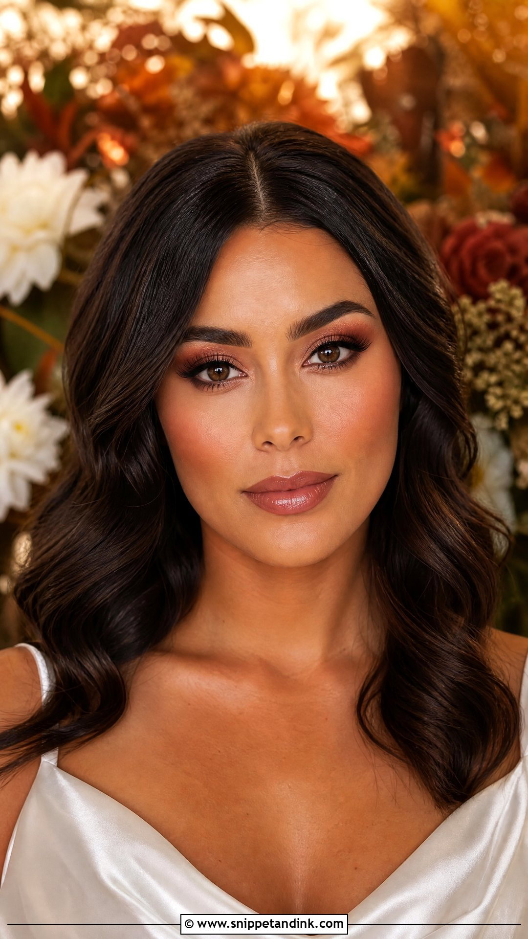 Fall Wedding Makeup Look - Snippet and Ink - 25 Wedding Makeup Look Ideas