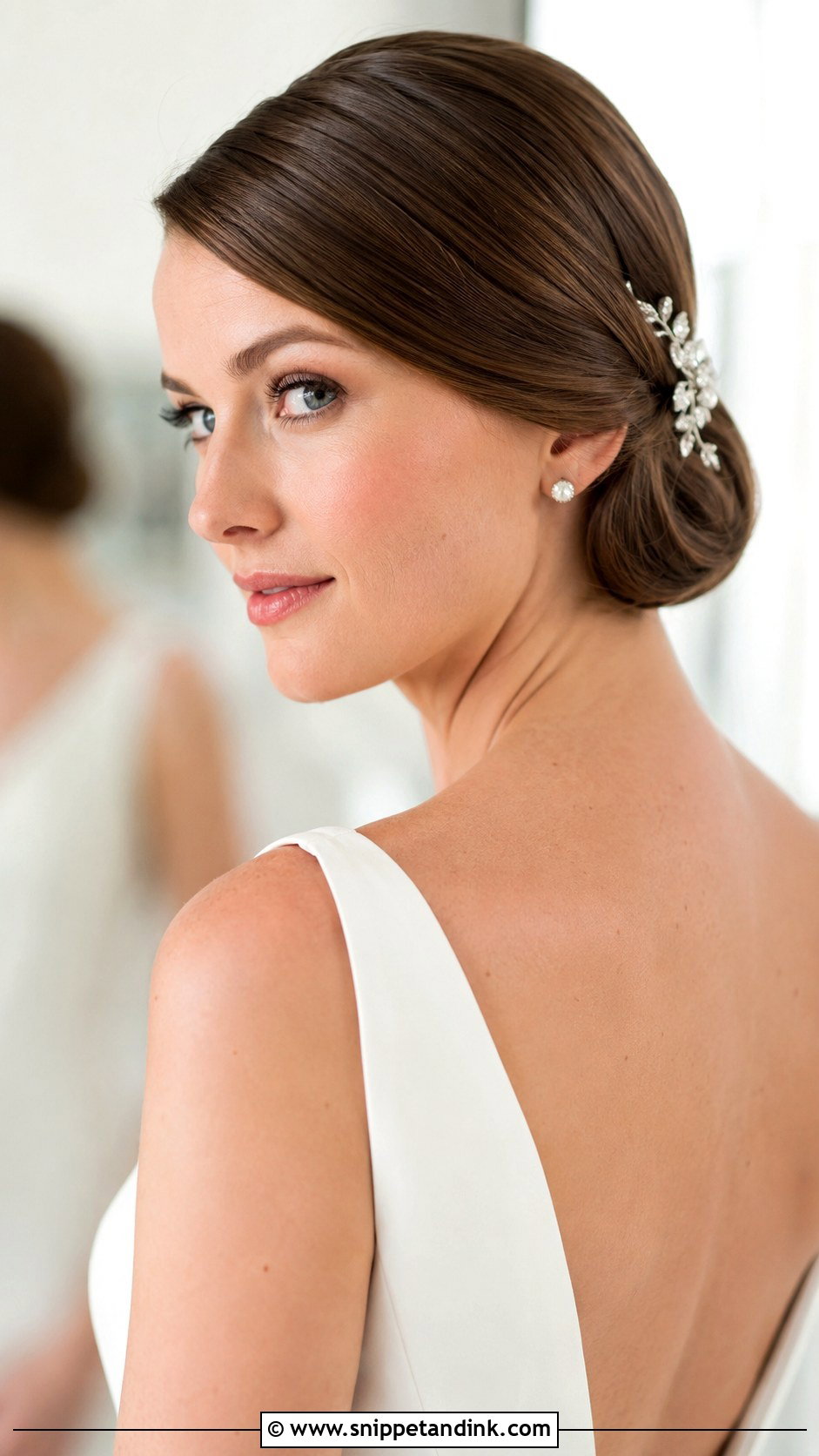 Faux Bob Updo for Short Hair - Snippet and Ink - 25 Wedding Updos for Short Hair