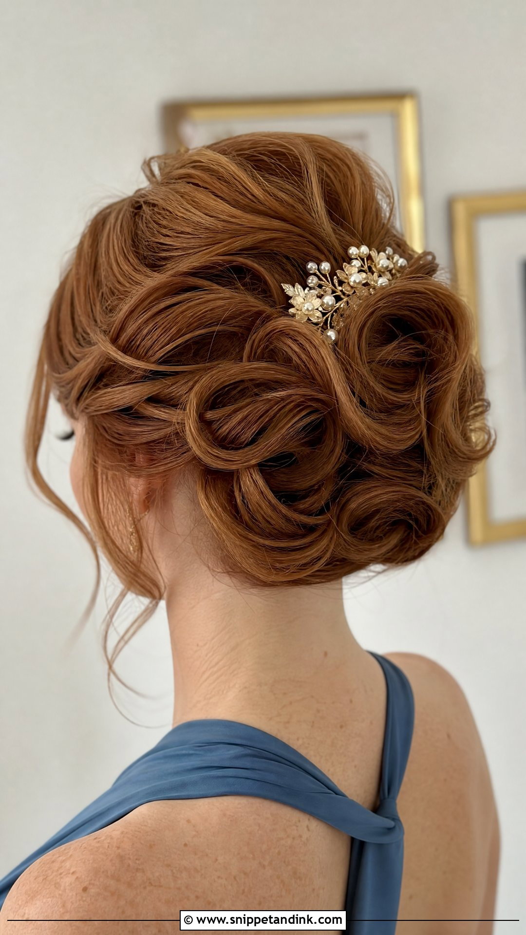 Faux Updo for Short Hair - Snippet and Ink - 20 Easy Short Hair Wedding Guest Updo Ideas