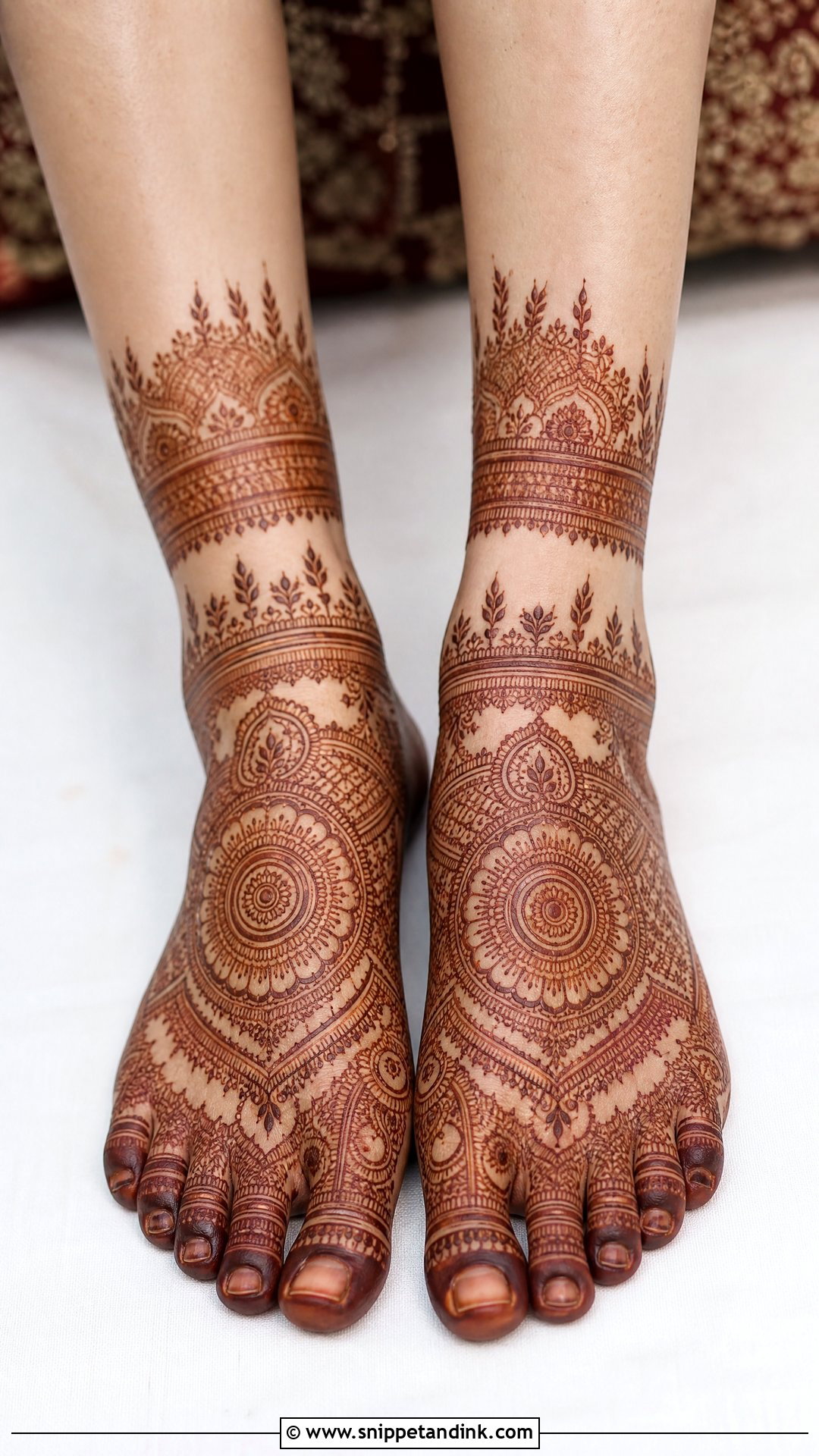 Feet Mehndi Design For Wedding - Snippet and Ink - 20 Mehndi Designs for Wedding Function