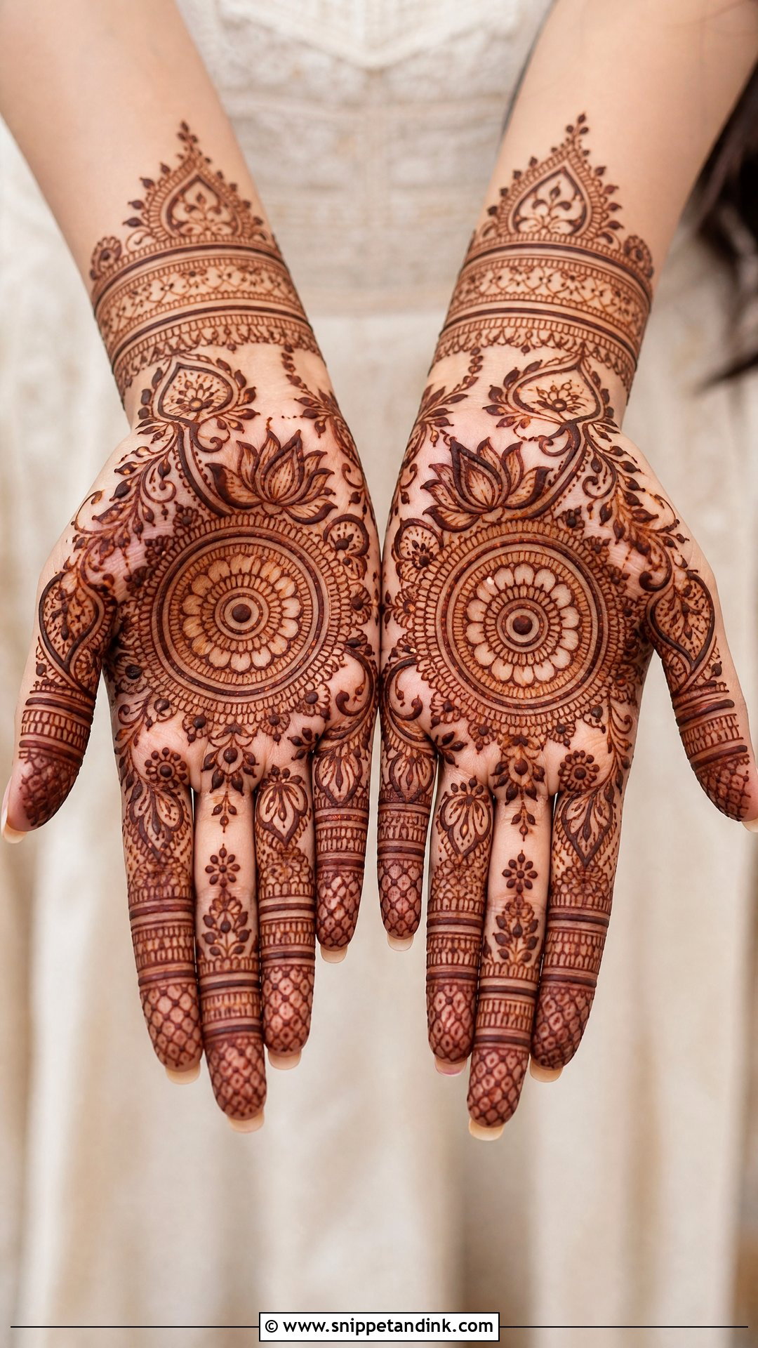 Festival Inside Mehndi Design - Snippet and Ink - 25 Inside Mehndi Designs
