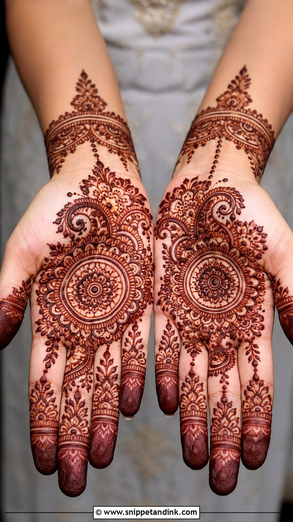 Festival Palm Mehndi Design - Snippet and Ink - 35 Only Palm Mehndi Design Ideas