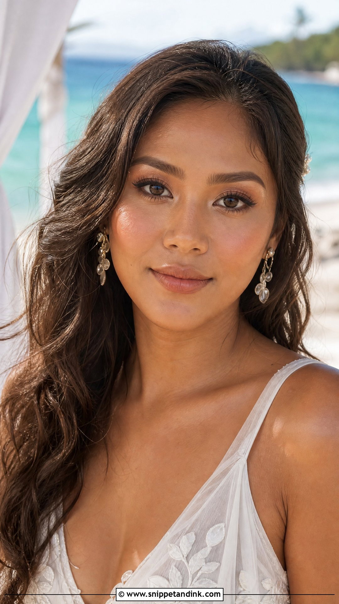 Filipino Bridal Makeup For Beach Wedding - Snippet and Ink - 20 Filipino Asian Bridal Makeup Ideas