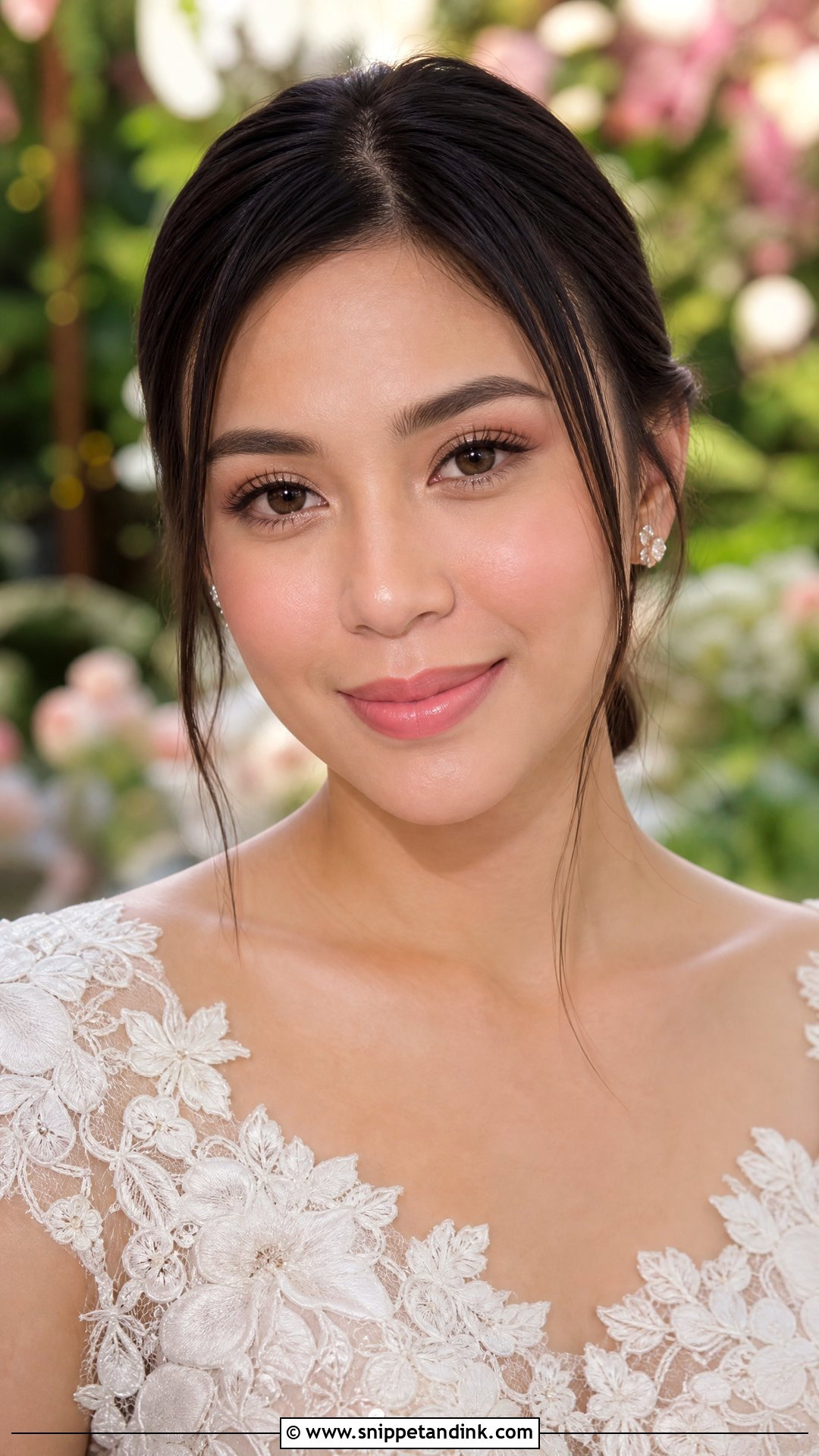 Filipino Bridal Makeup For Garden Wedding - Snippet and Ink - 20 Filipino Asian Bridal Makeup Ideas