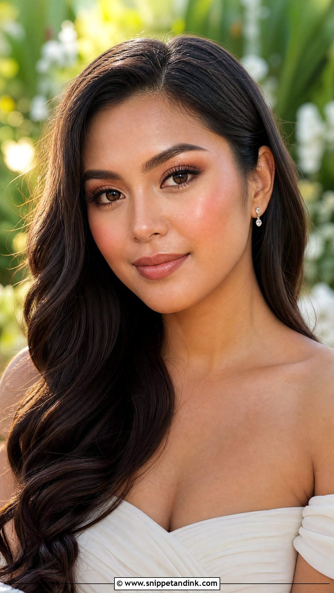 Filipino Morena Bridal Makeup - Snippet and Ink - 20 Filipino Asian Bridal Makeup Ideas