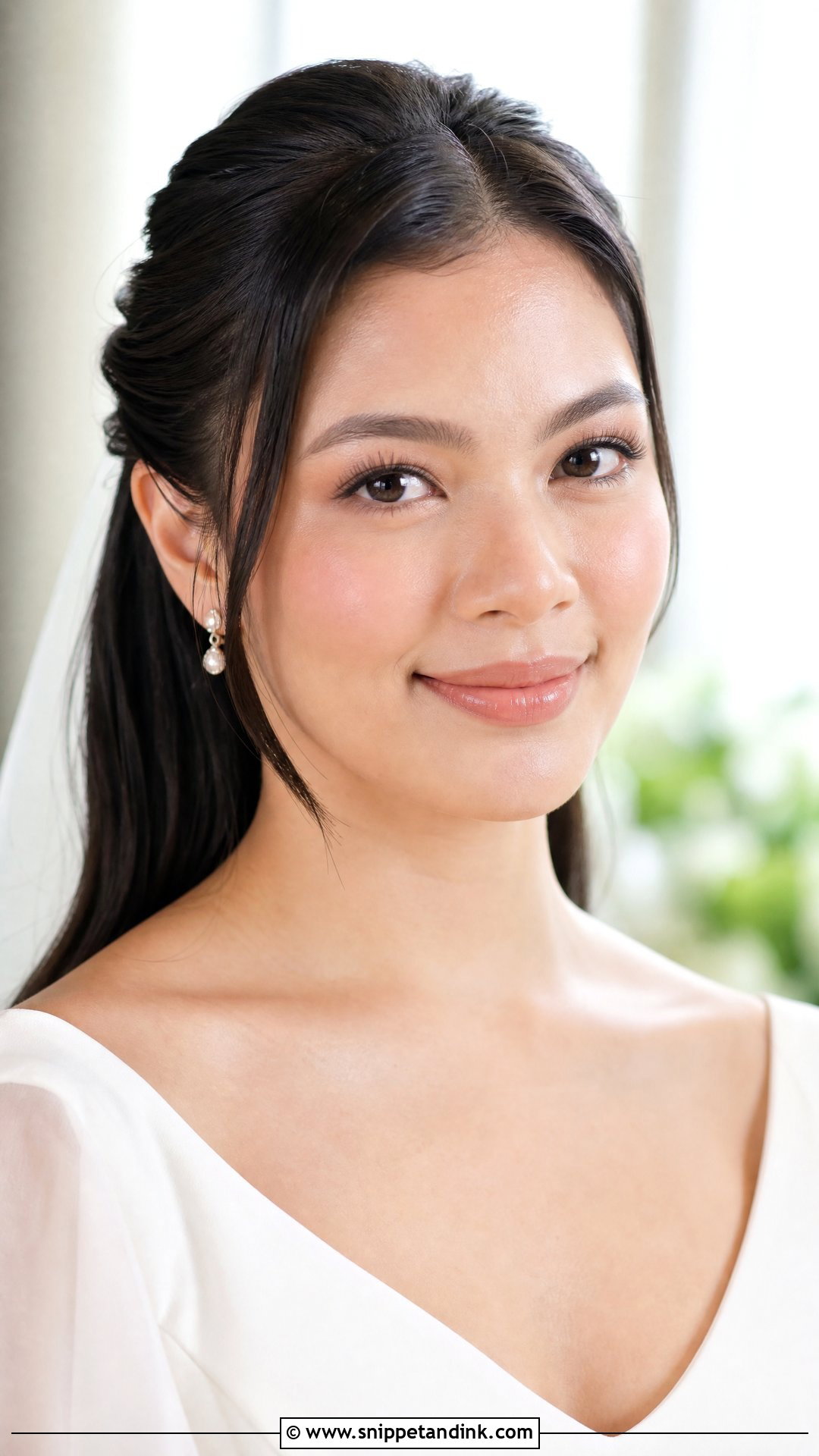 Filipino Natural Bridal Makeup - Snippet and Ink - 20 Filipino Asian Bridal Makeup Ideas