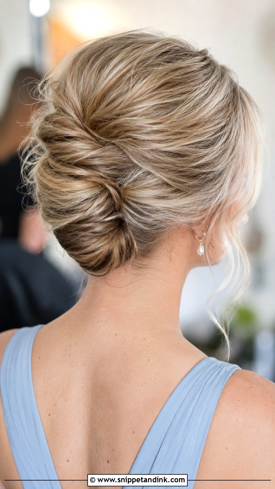 Fine Hair Bridesmaid French Twist - Snippet and Ink - 20 Bridesmaid French Twist Ideas