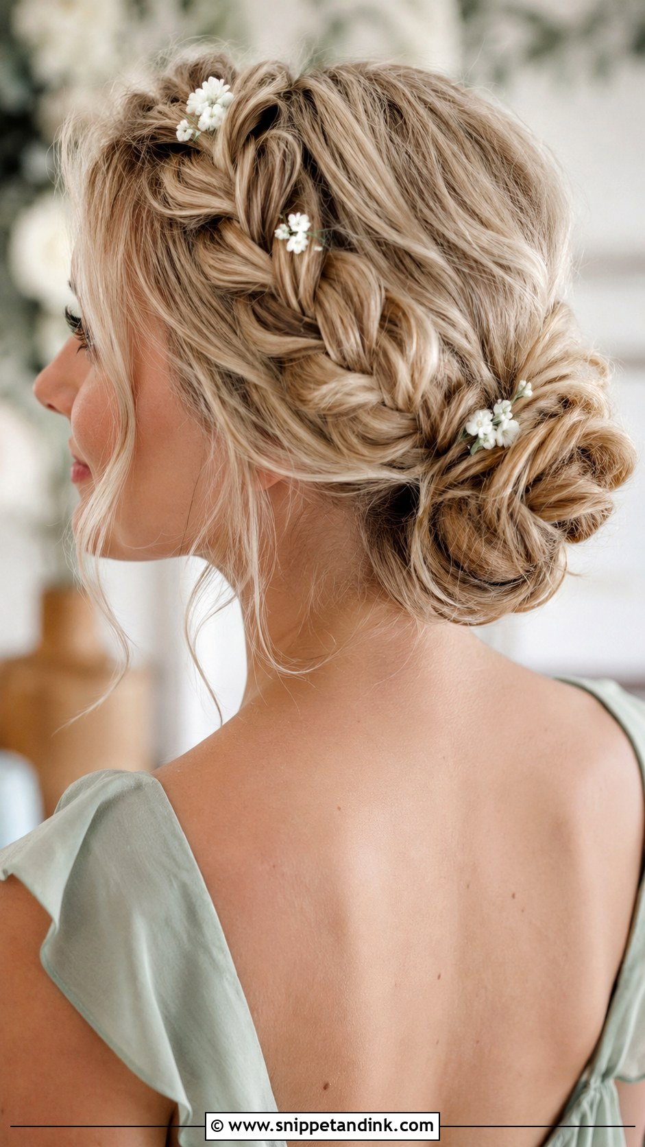 Fine Hair Crown Braid Updo - Snippet and Ink - 20 Bridesmaid Hairstyles Fine Hair