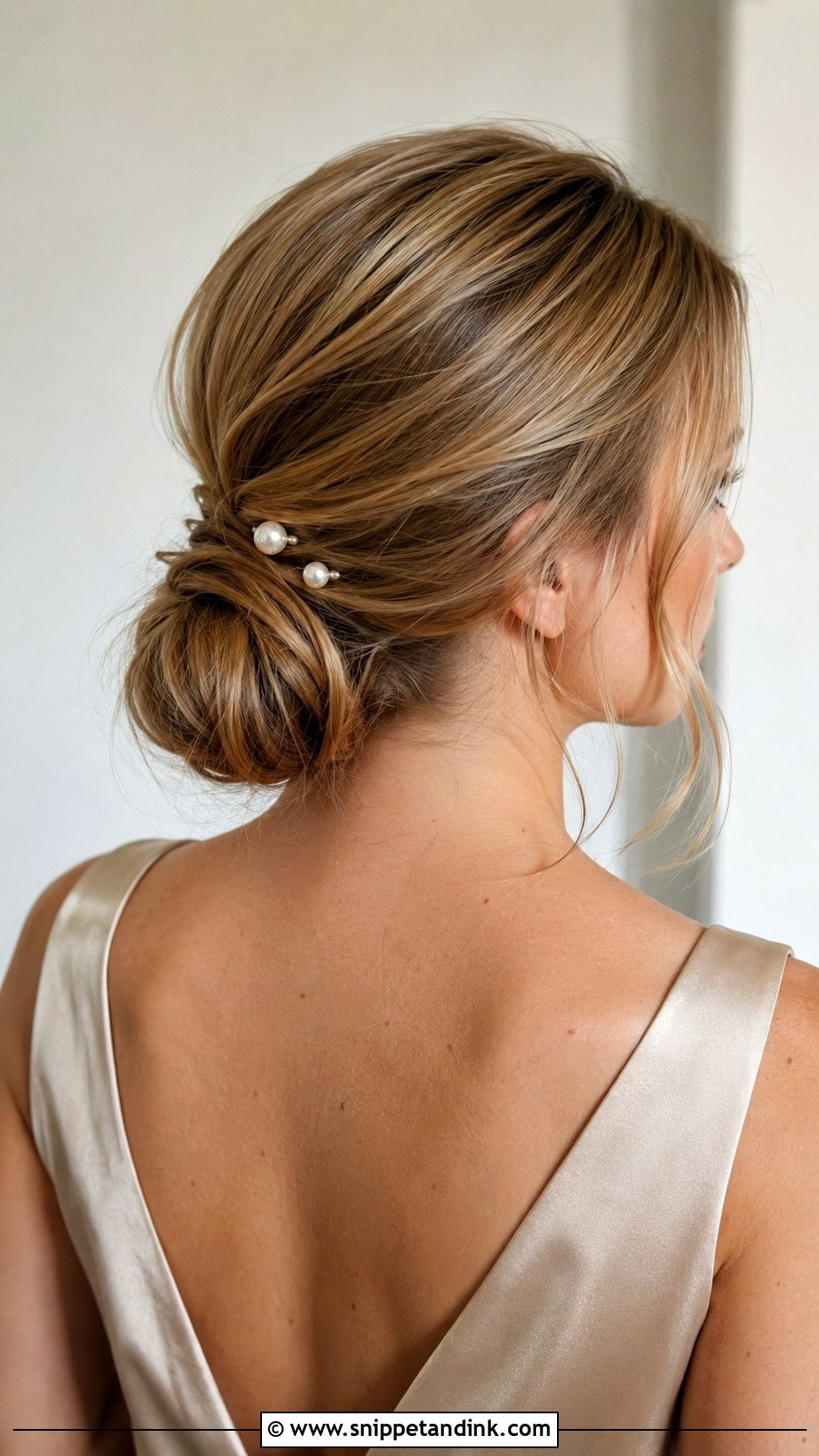 Fine Hair Low Chignon - Snippet and Ink - 20 Bridesmaid Hairstyles Fine Hair