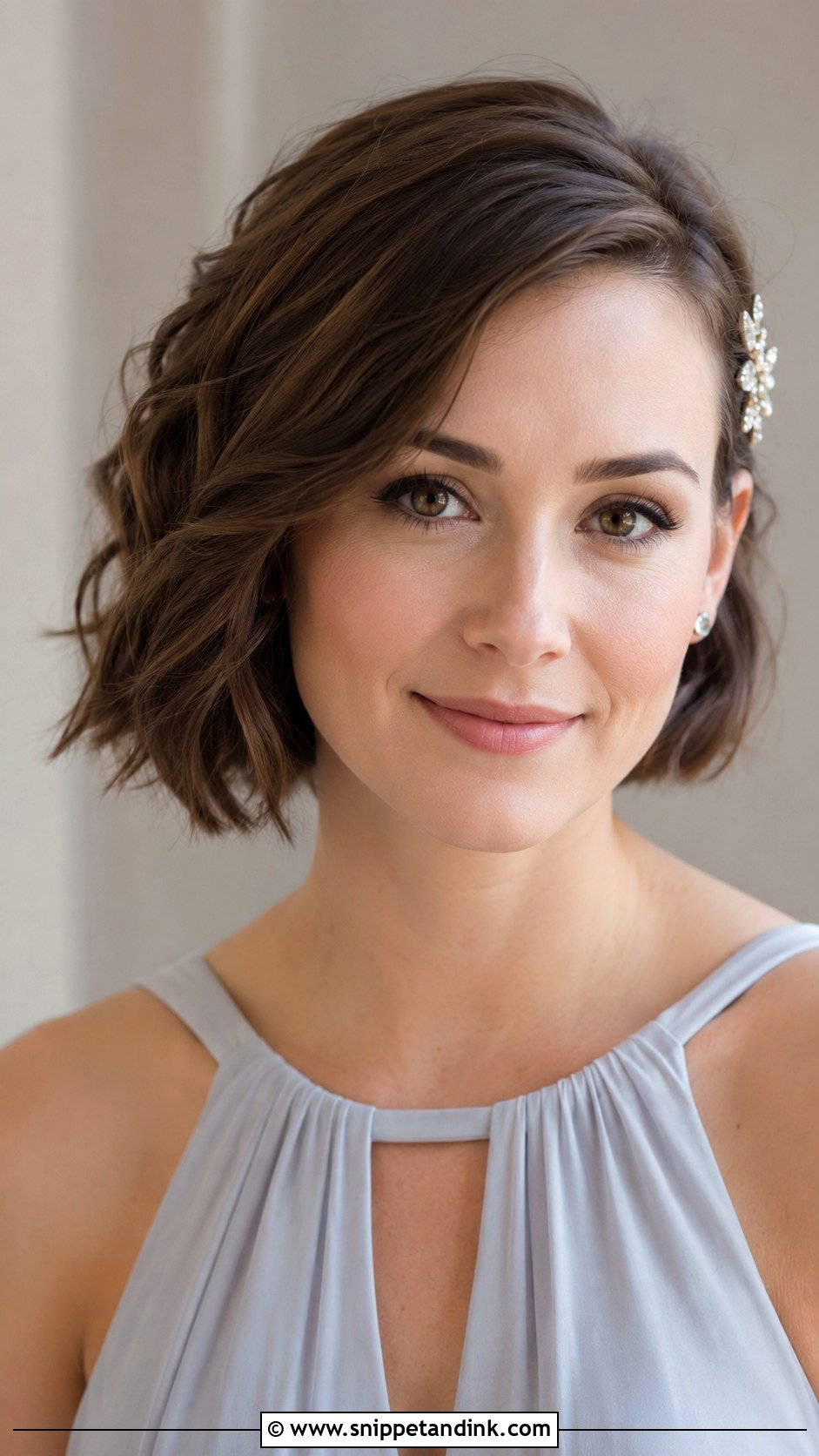 Fine Hair Short Bob Waves - Snippet and Ink - 20 Bridesmaid Hairstyles Fine Hair