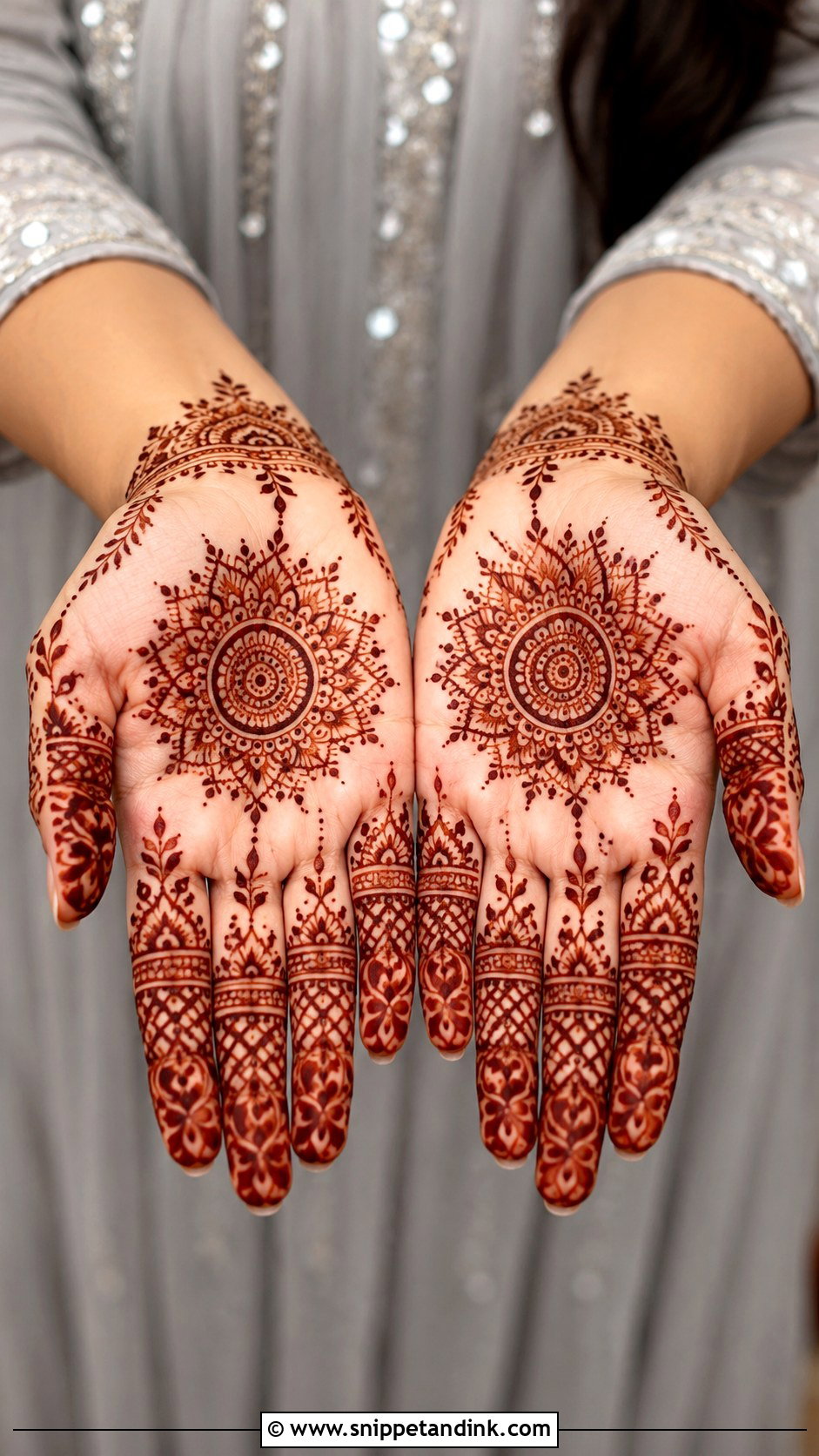 Finger And Palm Mehndi Design - Snippet and Ink - 35 Unique Palm Mehndi Design Ideas
