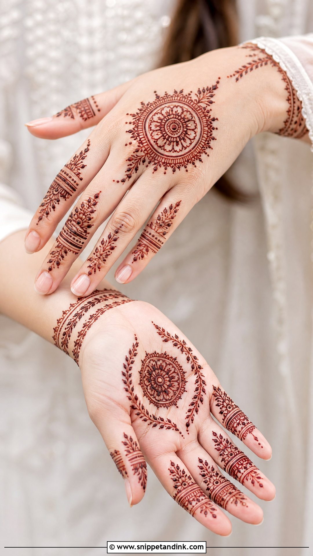 Finger Bridal Mehendi - Snippet and Ink - 30 Mehendi Looks for Bride