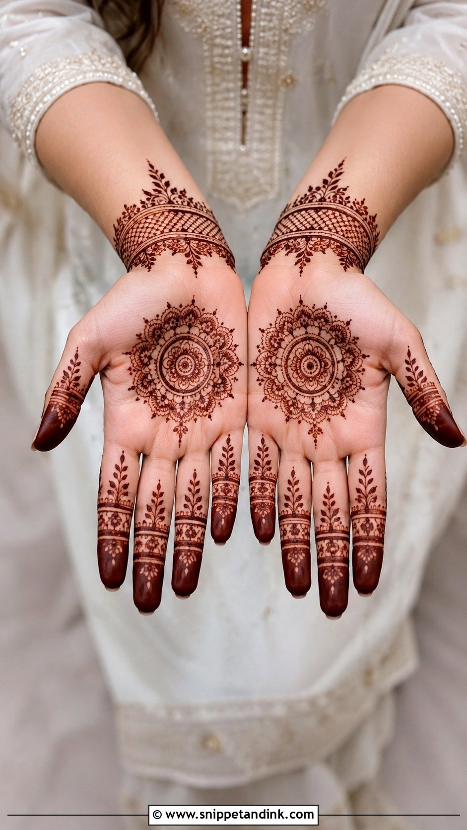 Finger Bridal Mehndi Design - Snippet and Ink - 35 Latest Bridal Mehndi Designs Weddings