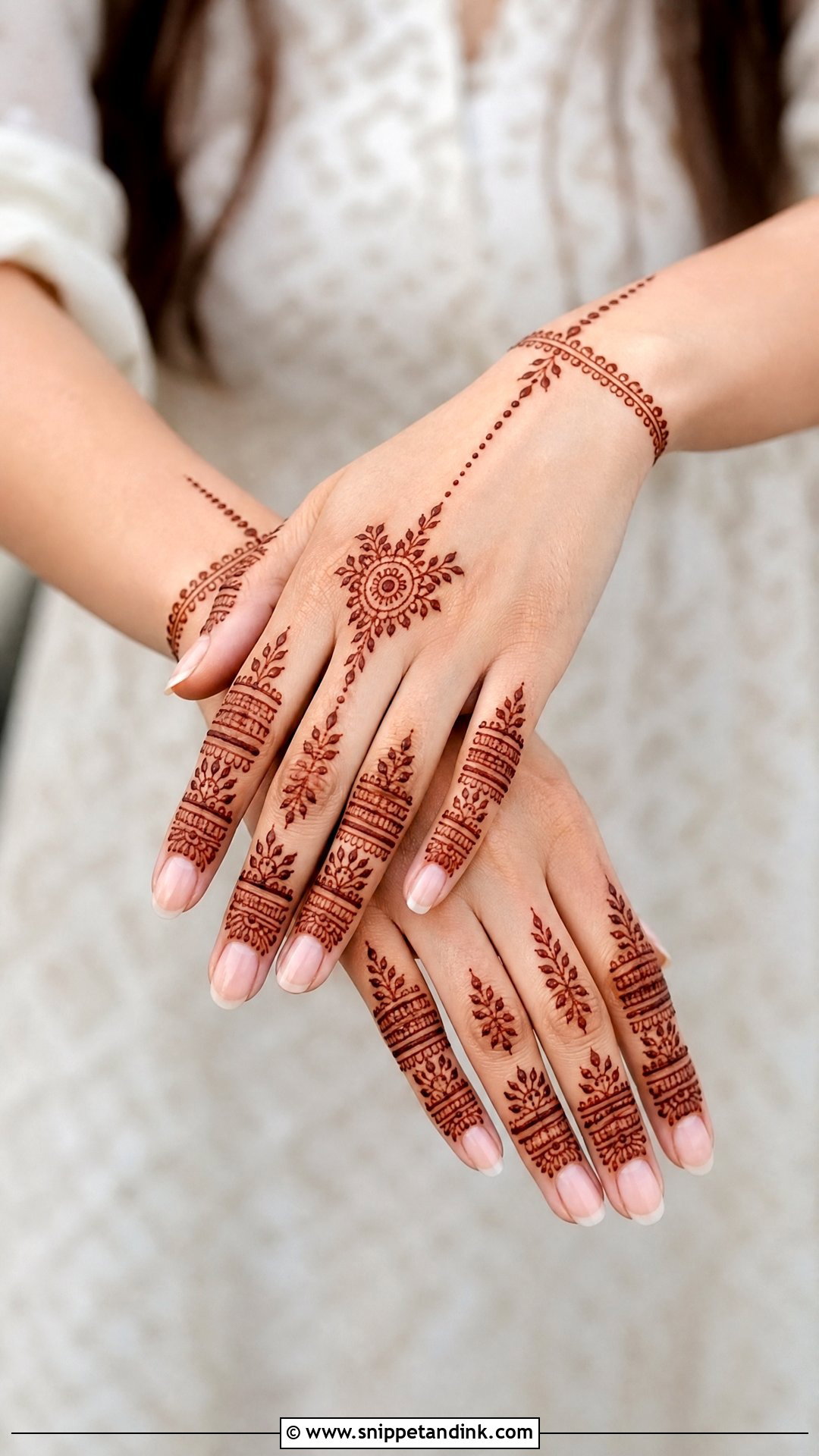 Finger Bridal Mehndi Design - Snippet and Ink - 25 Mehndi Designs for Wedding