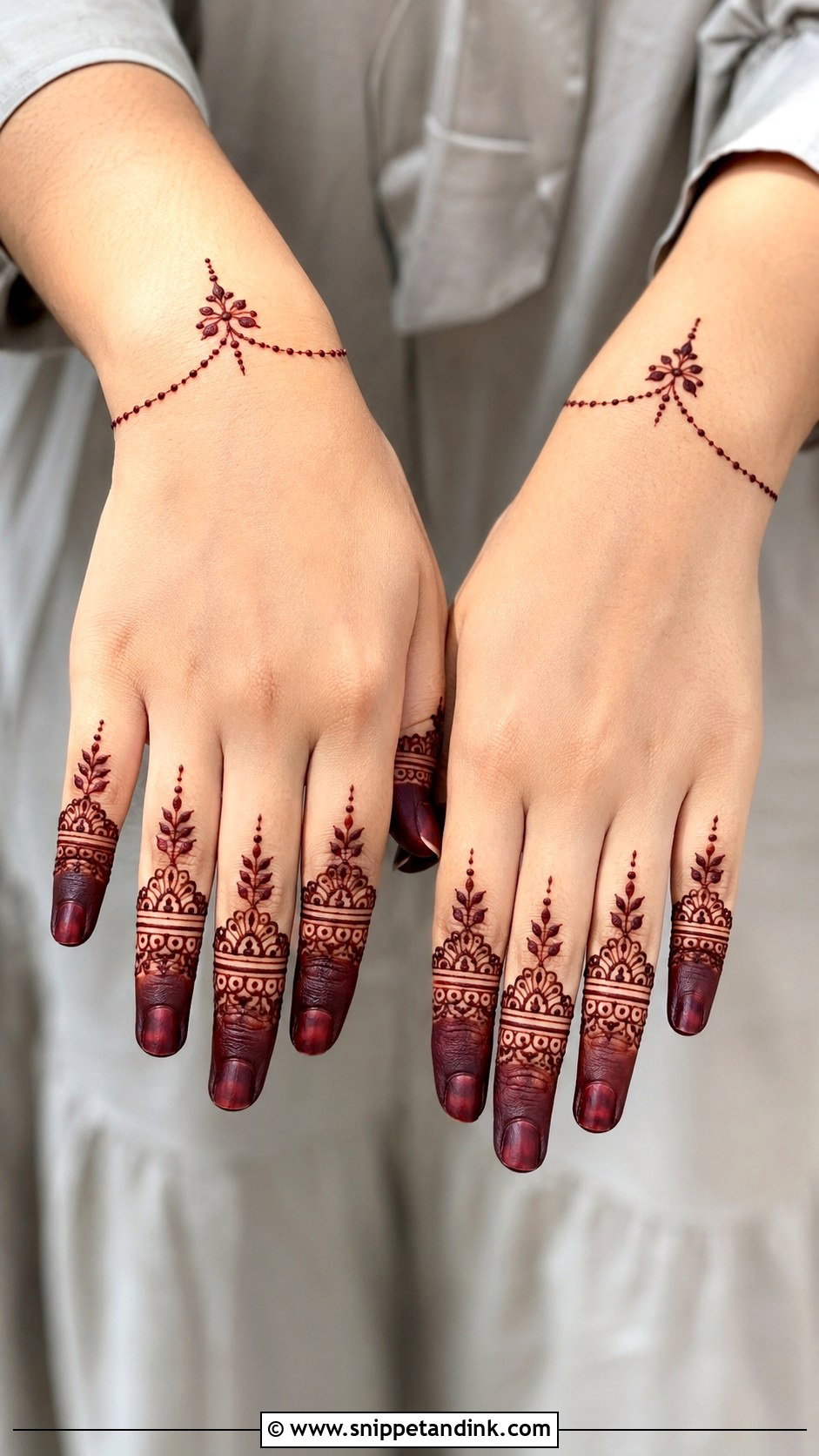 Finger Eid Mehndi Design - Snippet and Ink - 35 Mehndi Designs for Eid