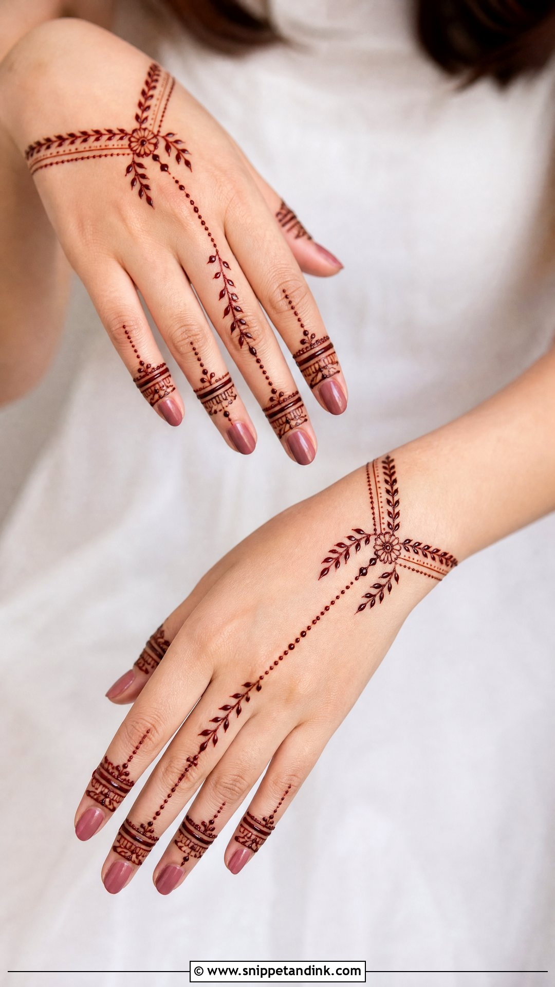 Finger Groom Mehndi Design - Snippet and Ink - 25 Simple Groom Mehndi Design for Men Ideas