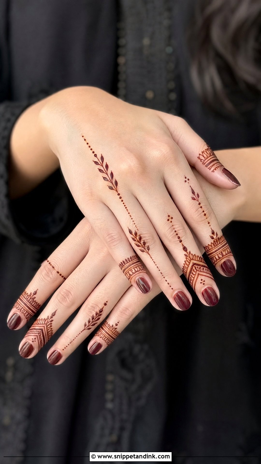 Finger Groom Mehndi Design - Snippet and Ink - 30 Mehndi Designs for Groom for Men