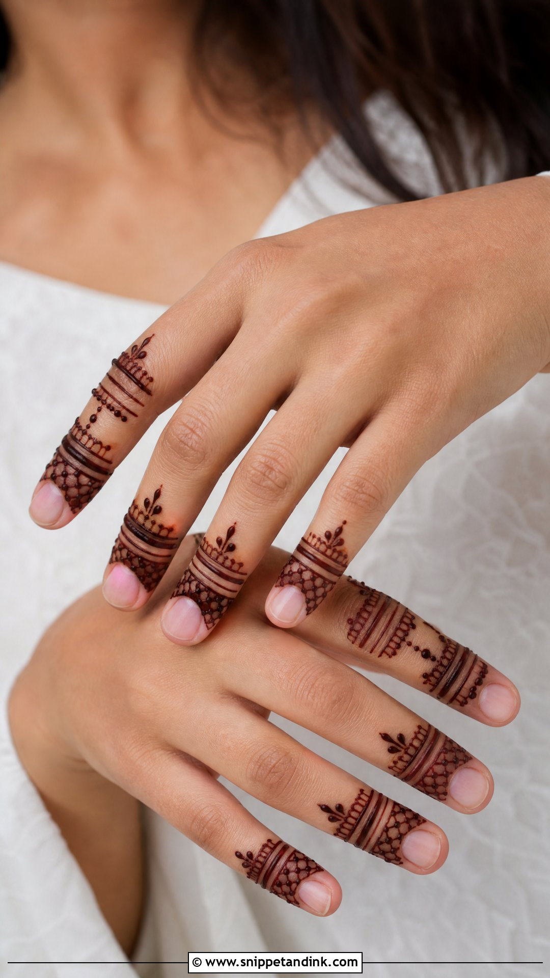 Finger Groom Mehndi Design - Snippet and Ink - 20 Groom Mehndi Design for Men Ideas