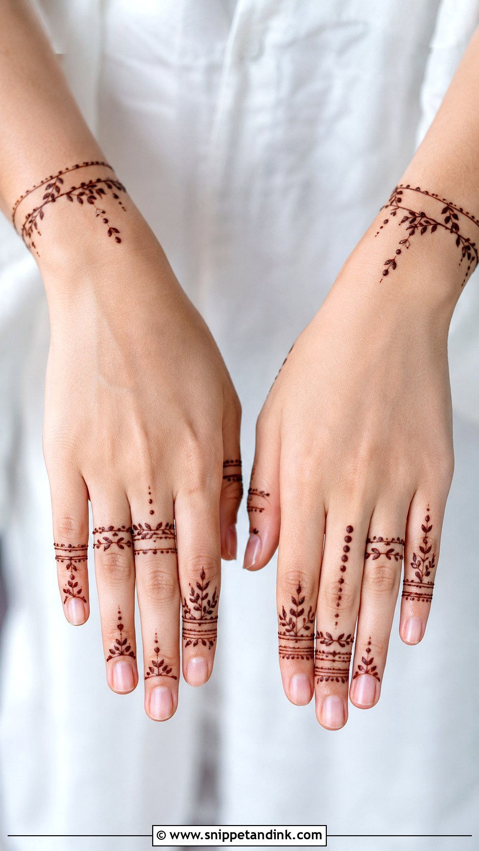 Finger Mehndi Design - Snippet and Ink - 35 New Latest Mehndi Design Ideas
