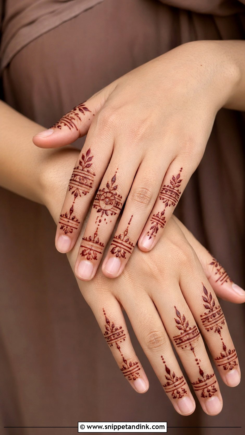 Finger Mehndi Design - Snippet and Ink - 35 Beautiful Mehndi Design Ideas