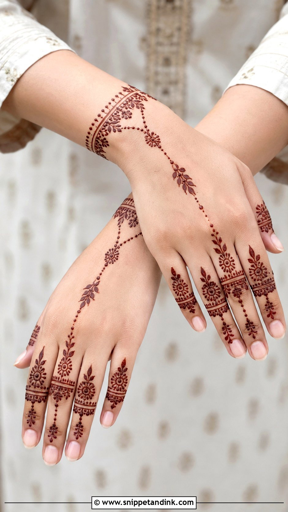 Finger Mehndi Design 2018 - Snippet and Ink - 35 Mehndi Designs 2018