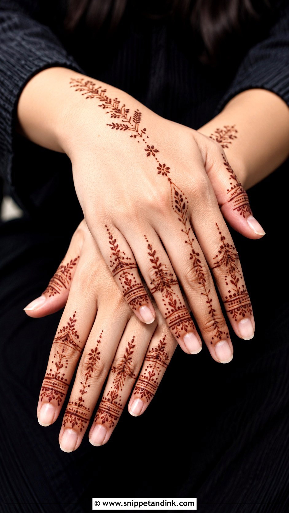 Finger Mehndi Design - Snippet and Ink - 35 Best Mehndi Designs