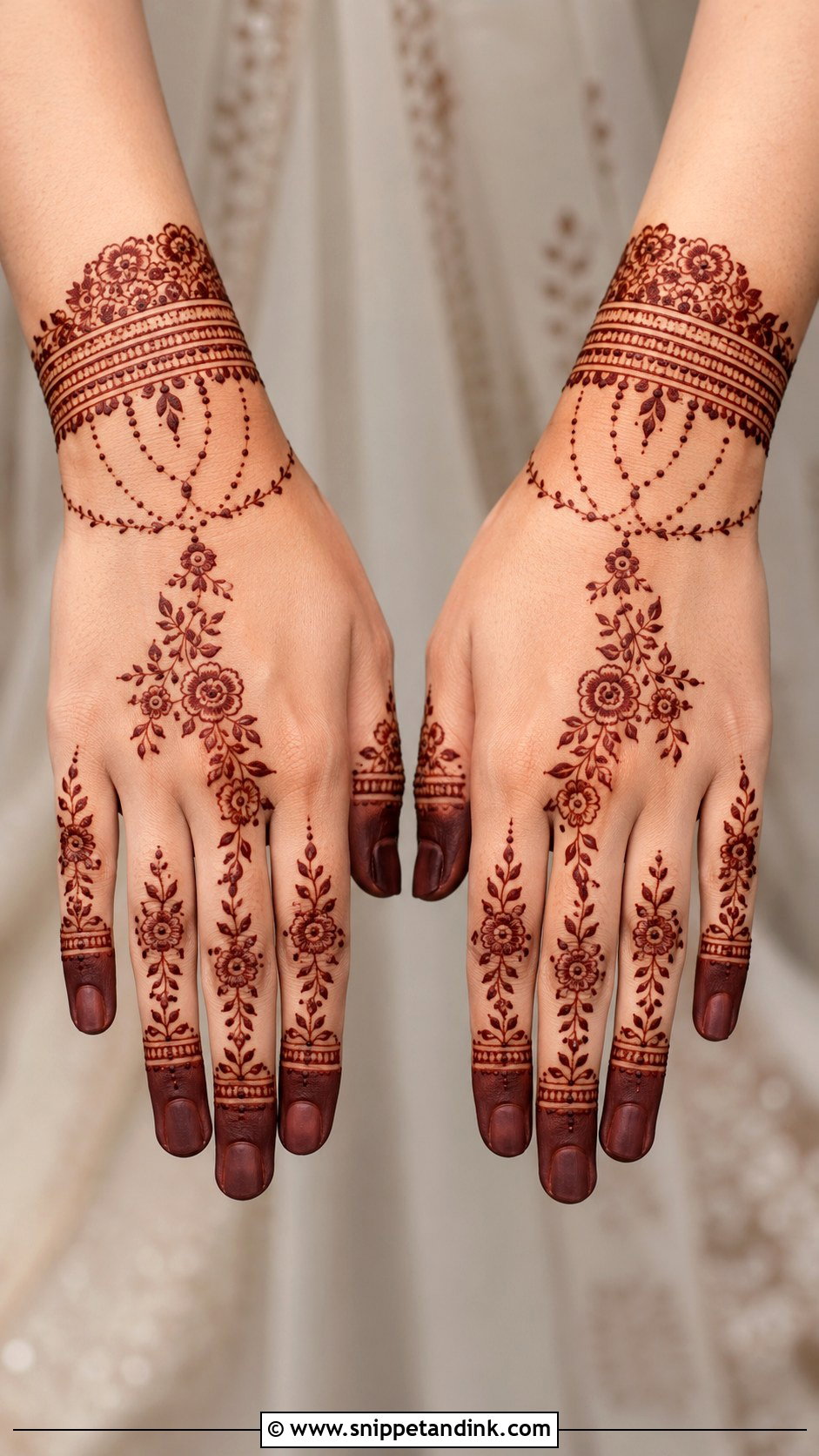 Finger Mehndi Design For Bridesmaid - Snippet and Ink - 30 Mehndi Designs for Fingers
