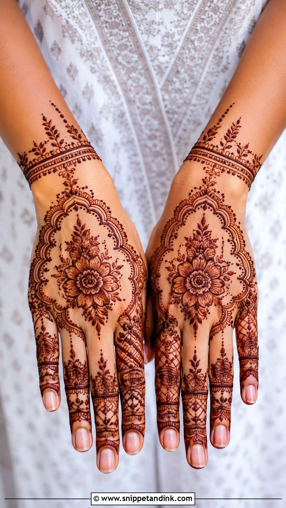Finger Mehndi Design For Bridesmaid - Snippet and Ink - 35 Simple Fingers Mehndi Designs